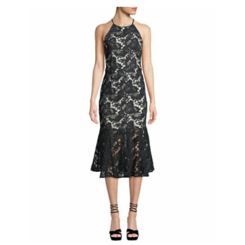 Keepsake Cocktail Dress Navy - Medium